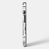 Ihr (langer) Name ist alles darüber Case-Mate iPhone Hülle (Rückseite / Links)