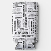 Ihr (langer) Name ist überall in diesem Seltzer Selters Dosenkühler (Vorderseite)