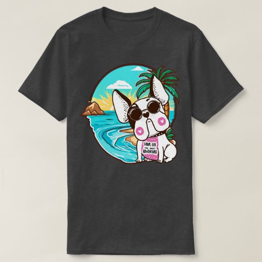 Ihr Leben als bestes Abenteuer T-Shirt (Design vorne)