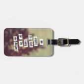 Ihr Leben-Gepäckanhänger Gepäckanhänger (Vorderseite horizontal)