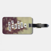 Ihr Leben-Gepäckanhänger Gepäckanhänger (Rückseite horizontal)