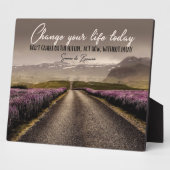 Ihr Leben heute verändern Fotoplatte (Seite)