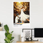 Ihr Leben im April Anime Print Poster (Heimbüro)