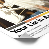 Ihr Leben im April Anime Print Poster (Ecke)