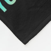 Ihr Leben ist glücklich Selbstmordbewusstsein Unte Fleecedecke (Ecke)