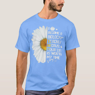 Ihr Leben ist meine Zeit wert BIOLOGY TEACHER TTA T-Shirt