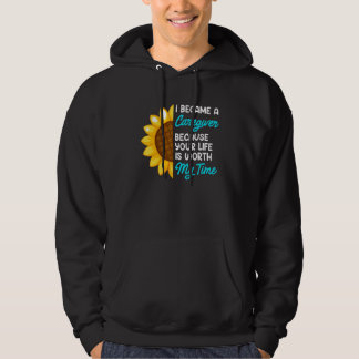 Ihr Leben ist meine Zeit wert Pflegedienst 1 Hoodie