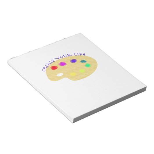 Ihr Leben Notizblock (angewinkelt)