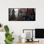 Ihr Leben verändern Poster (Heimbüro)