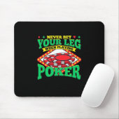 Ihr Leg beim Poker Mousepad (Mit Mouse)