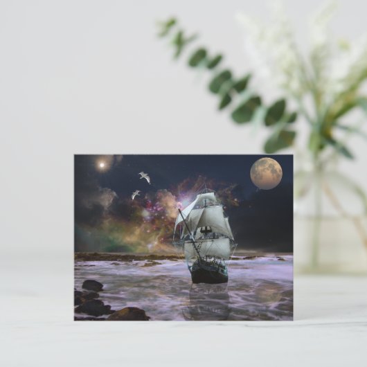 Ihr Leitstern. Postkarte (Stehend Vorderseite)