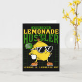 Ihr Lemonade Hustler Funny Lemon Stand Boss Karte (Gelbe Blume)
