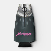 Ihr letzter Disco-Junggeselinnen-Abschied Flaschenkühler (Rückseite)