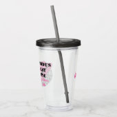 Ihr letzter Junggeselinnen-Abschied in der Disco C Acryltrinkbecher (Links)