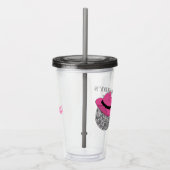 Ihr letzter Junggeselinnen-Abschied in der Disco C Acryltrinkbecher (Rechts)