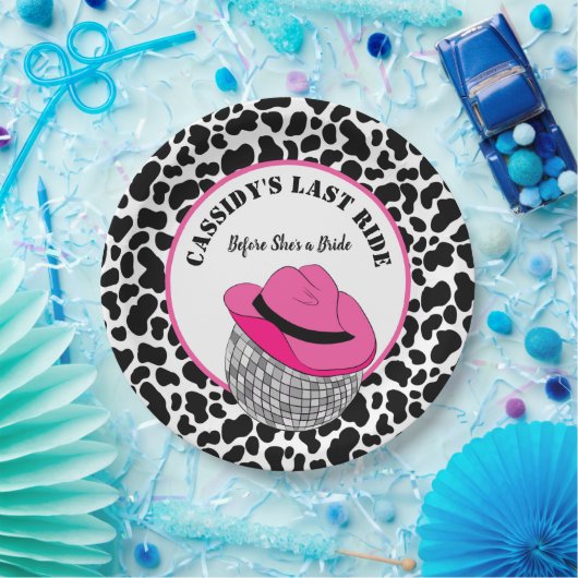 Ihr letzter Junggeselinnen-Abschied in der Disco C Pappteller (Party)