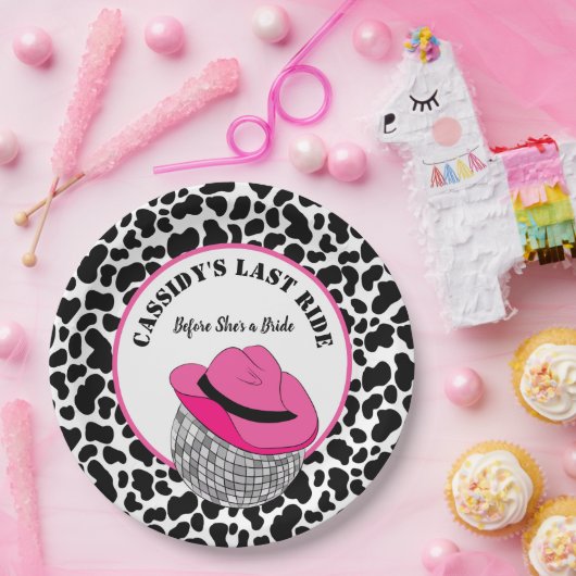 Ihr letzter Junggeselinnen-Abschied in der Disco C Pappteller (Party)