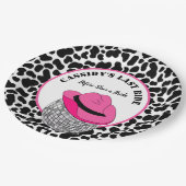 Ihr letzter Junggeselinnen-Abschied in der Disco C Pappteller (Schrägansicht)