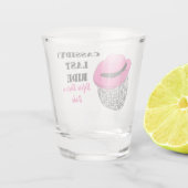 Ihr letzter Junggeselinnen-Abschied in der Disco C Schnapsglas (Rückseite)