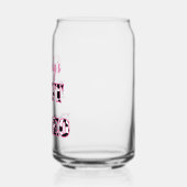 Ihr letzter Rodeo Disco Cowgirl Junggeselinnen-Abs Dosenglas (Links)