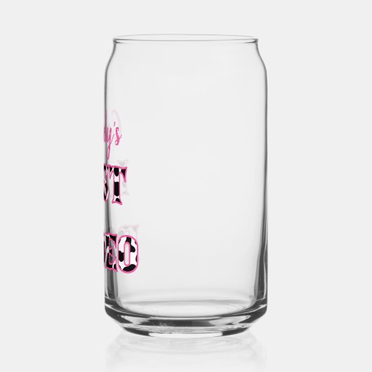 Ihr letzter Rodeo Disco Cowgirl Junggeselinnen-Abs Dosenglas (Links)