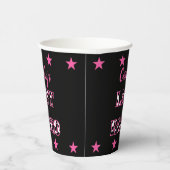 Ihr letzter Rodeo Disco Cowgirl Junggeselinnen-Abs Pappbecher (Rechts)