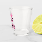 Ihr letzter Rodeo Disco Cowgirl Junggeselinnen-Abs Schnapsglas (Rechts)