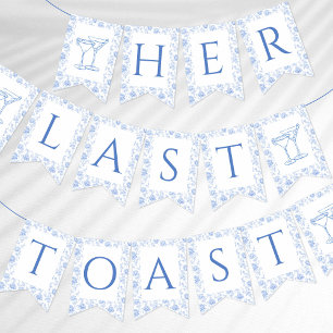 Ihr letzter Toast auf The Coast Floral Wimpelkette