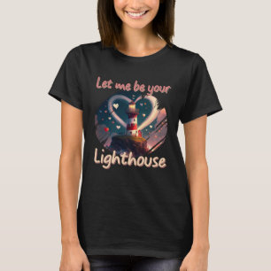 Ihr Leuchtturm für einen T-Shirt