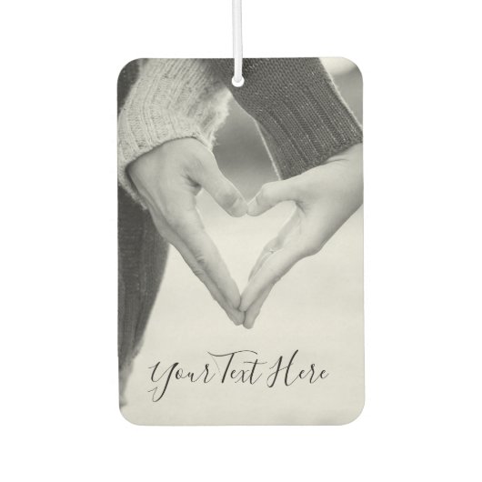 Ihr Liebe Foto Air Freshener mit benutzerdefiniert Autolufterfrischer (Vorderseite)
