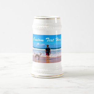 Ihr Lieblings-Foto-Bierstein mit benutzerdefiniert Bierglas