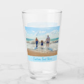 Ihr Lieblings-Foto-Glasgeschenk mit benutzerdefini Glas (Rückseite)