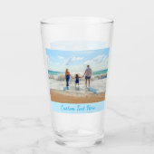 Ihr Lieblings-Foto-Glasgeschenk mit benutzerdefini Glas (Vorderseite)