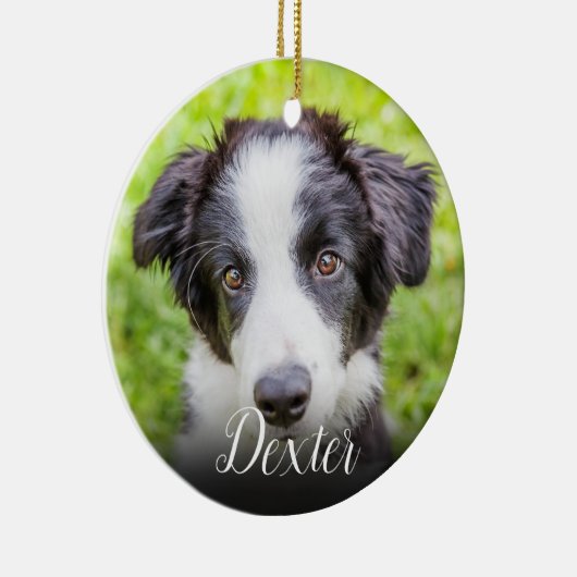 Ihr Lieblings-Foto Keramik Ornament (Rechts)