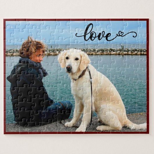 Ihr Lieblings-Foto mit Liebe Puzzle