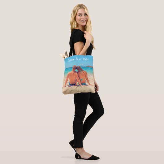Ihr Lieblings-Foto-Totbeutel mit benutzerdefiniert Tasche (Am Model)