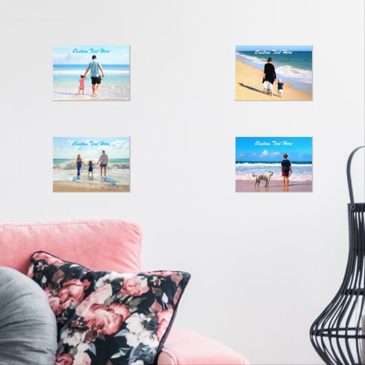Ihr Lieblings-Foto Wall Art Set mit benutzerdefini (Wohnzimmer)