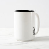 Ihr Lieblings-Kind individuell anpassbar Zweifarbige Tasse (VorderseiteRechts)