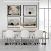 Ihr Lieblingsangebot oder Sprichwort hier Moody Wa Poster