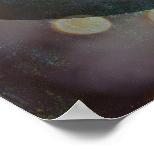 Ihr Lieblingsangebot Warme Texturierte Grunge Poster (Ecke)