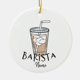 Ihr Lieblingsbarista Keramik Ornament