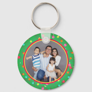 Ihr Lieblingsfoto Personalisiertes Bild Weihnachte Schlüsselanhänger