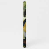 Ihr Lieblingsfoto und Ihr bester Vater je Text iPhone Hülle (Rechte Seite)