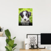 Ihr Lieblingsfoto von Haustieren Poster (Heimbüro)
