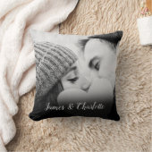 Ihr LieblingsfotoScript-Name Kissen (Decke)