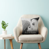 Ihr LieblingsfotoScript-Name Kissen (Stuhl )