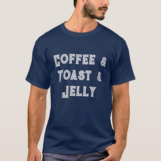 Ihr Lieblingskaffee & Toast & Jelly Men's T-Shirt (Vorderseite)