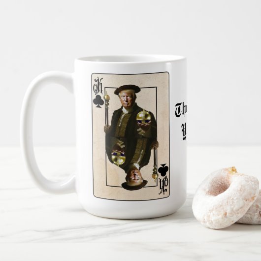 Ihr Lieblingspräsident Kaffeetasse (Mit Donut)