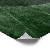 Ihr Lieblingszitat Dunkelgrüne Grunge im Kreis Poster (Ecke)