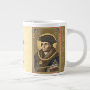 Ihr Lieblingszitat von Thomas Morus Jumbo-Tasse